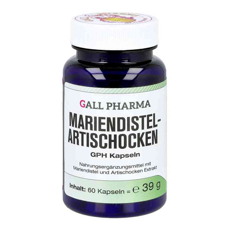 Mariendistel Artischocken Gph Kapseln 60 stk von Hecht-Pharma GmbH PZN 13894602