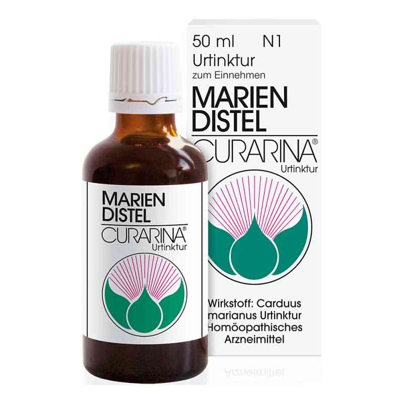 Mariendistel Curarina Urtinktur 50 ml von Harras Pharma Curarina Arzneimittel GmbH PZN 03024656