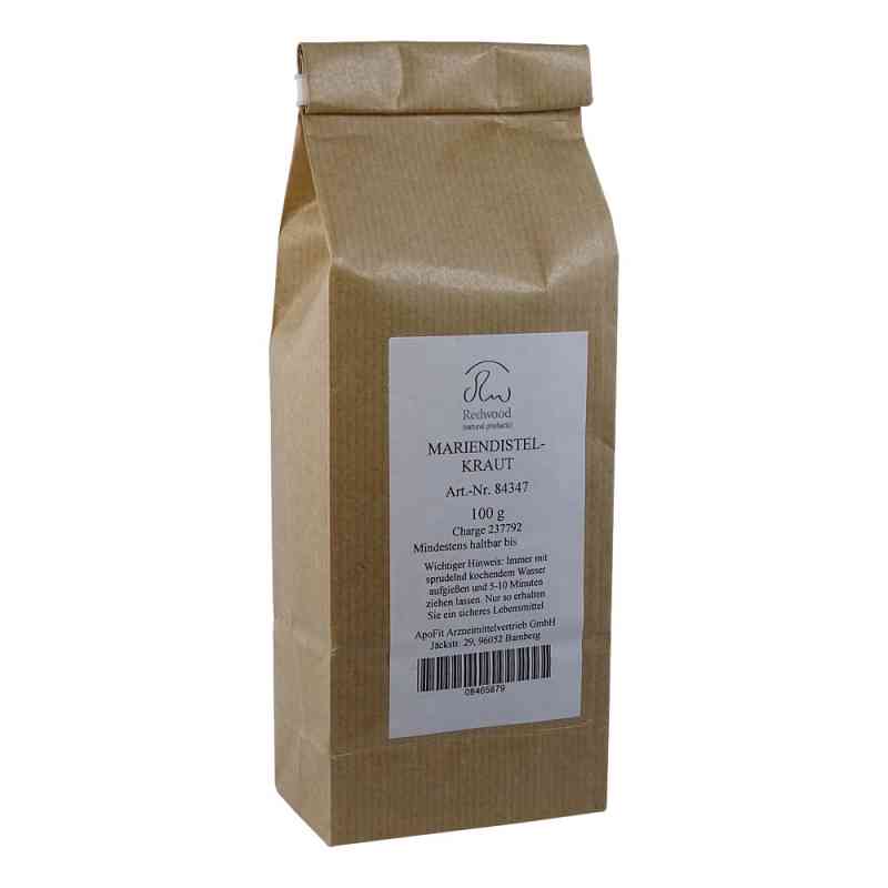 Mariendistel Kraut 100 g von ApoFit Arzneimittelvertrieb GmbH PZN 08465879