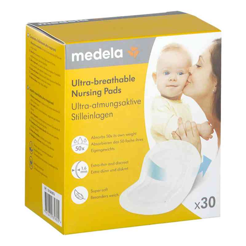 Medela Stilleinlage Einweg Ultra-atmungsaktiv 30 stk von MEDELA PZN 19233882