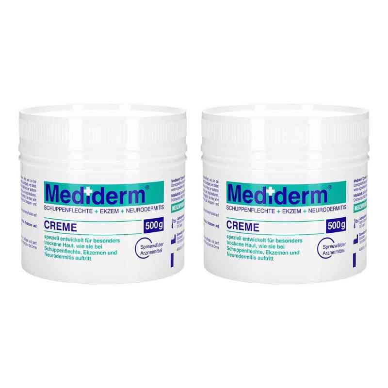 Mediderm Creme 2x500 g von Spreewälder Arzneimittel GmbH PZN 08103278