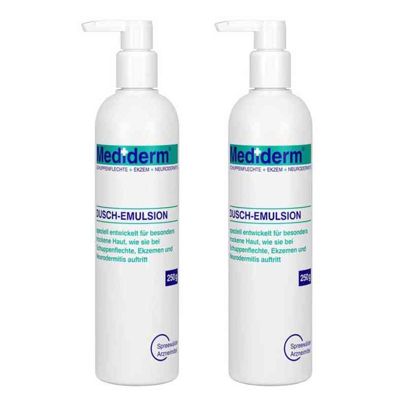 Mediderm Dusch-Emulsion 2x250 g von Spreewälder Arzneimittel GmbH PZN 08103283