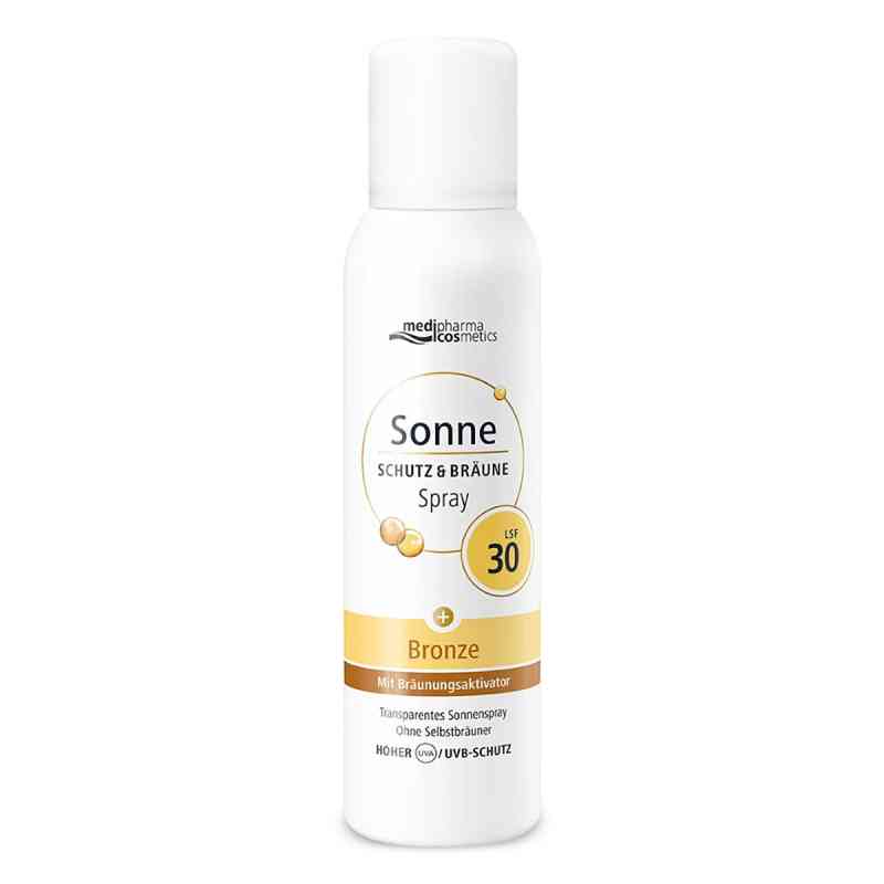 medipharma cosmetics Sonne Schutz & Bräune LSF 30 Aerosol-Spray 150 ml von Dr. Theiss Naturwaren GmbH PZN 18358972