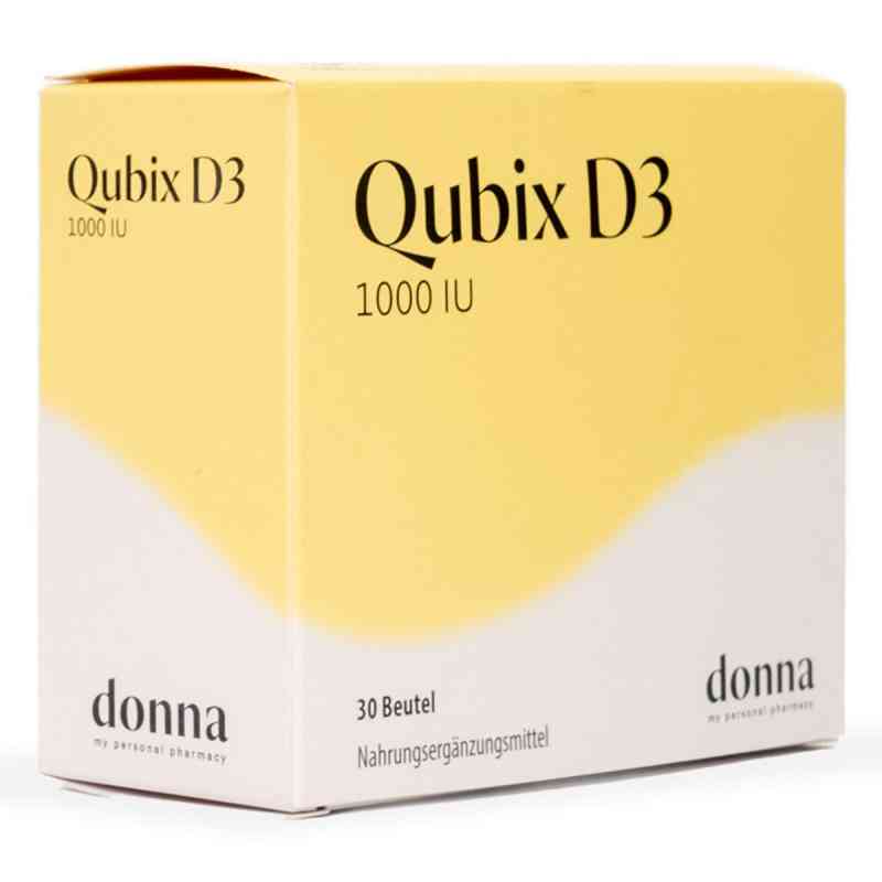 Medis Qubix Vitamin D3 1000 IU Pulver 30 stk von Medis farmacevtska druzba d.o.o. PZN 19557981
