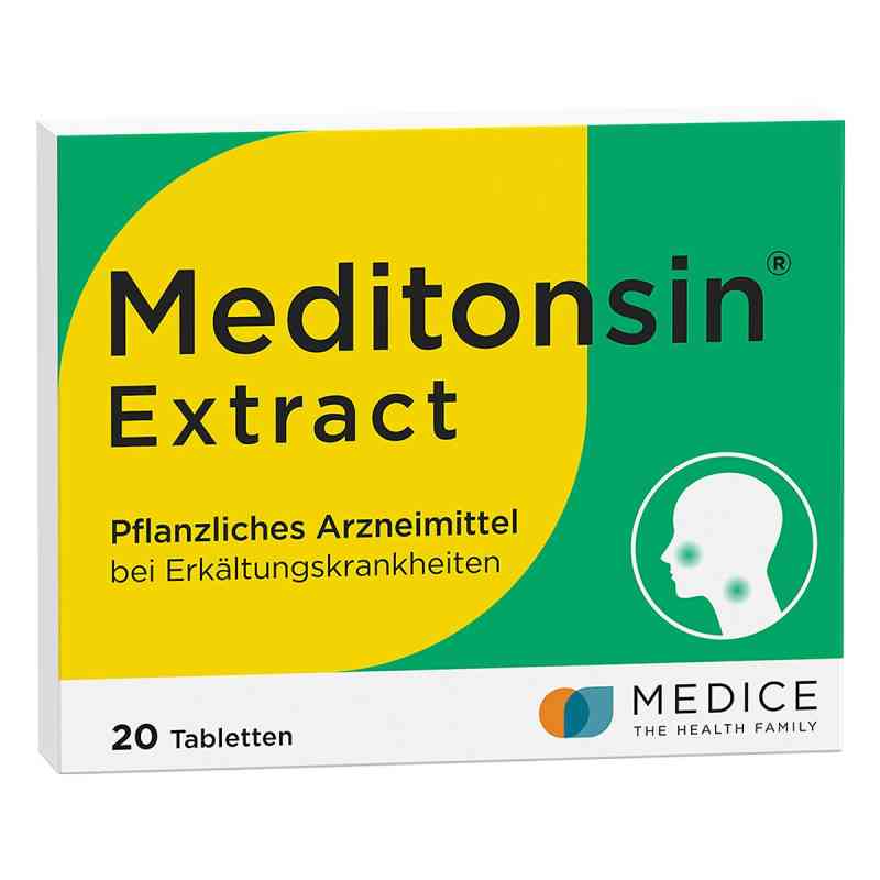Meditonsin Extract Pflanzliche Erkältungstabletten 20 stk von MEDICE Arzneimittel Pütter GmbH&Co.KG PZN 19846900