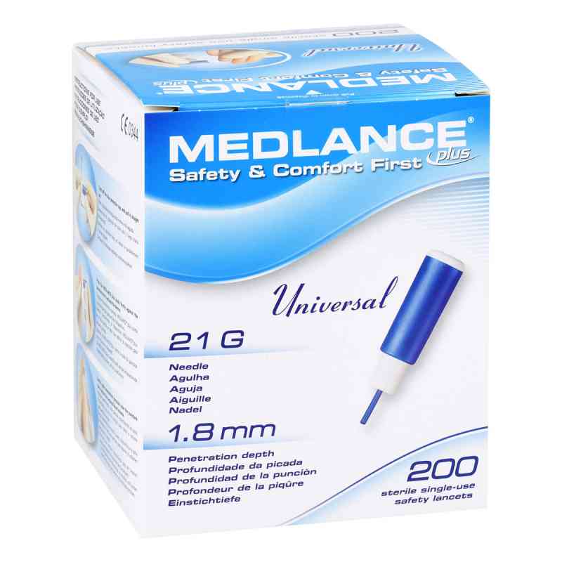 Medlance plus Universal Lanzetten 200 stk von Mediq Deutschland GmbH PZN 13166541