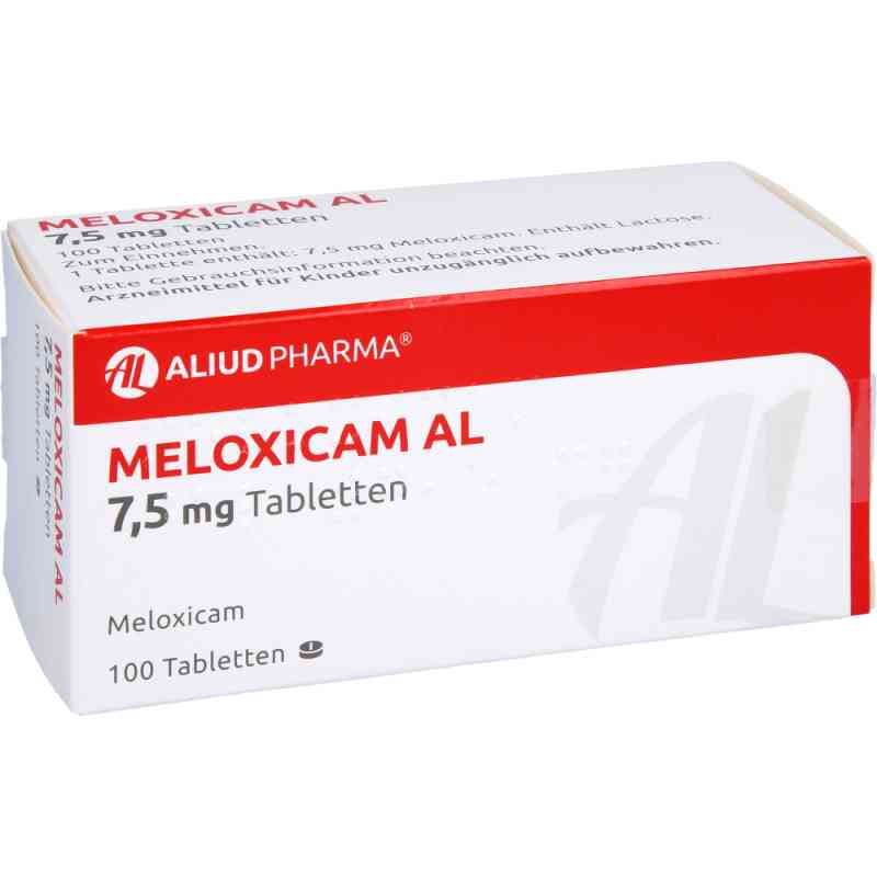 Meloxicam AL 7,5mg 100 stk von ALIUD Pharma GmbH PZN 01084312