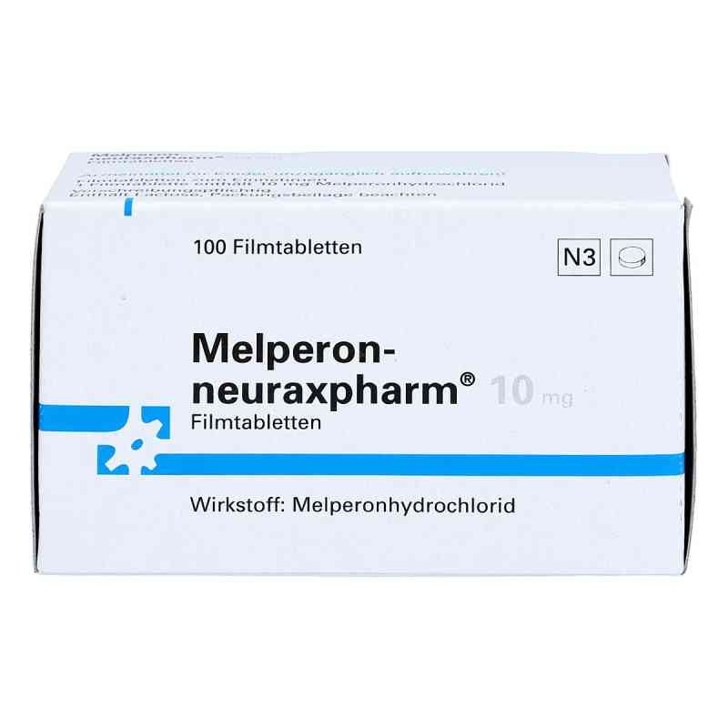 Melperon-neuraxpharm 10 mg Filmtabletten 100 stk von neuraxpharm Arzneimittel GmbH PZN 02841910