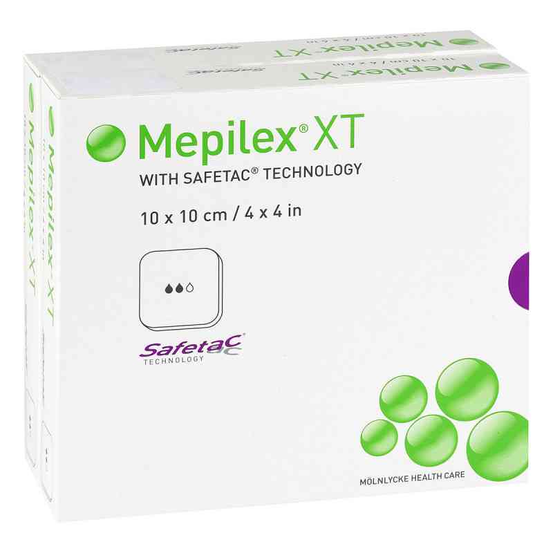 Mepilex Xt 10x10 cm Schaumverband 10 stk von Avitamed GmbH PZN 13831777