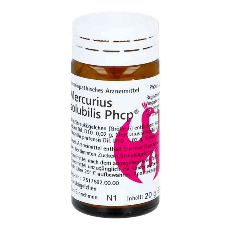 Mercurius Solub. Phcp Globuli 20 g von PHöNIX LABORATORIUM GmbH PZN 00361809