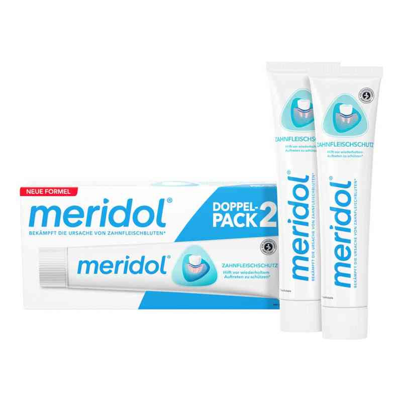 Meridol Zahnpasta Doppelpack gegen Zahnfleischentzündung 2X75 ml von CP GABA GmbH PZN 12447835