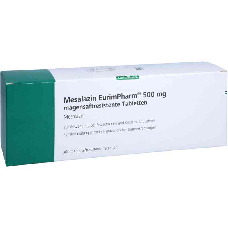 Mesalazin-Eurim 500mg 300 stk von EurimPharm Arzneimittel GmbH PZN 11125621