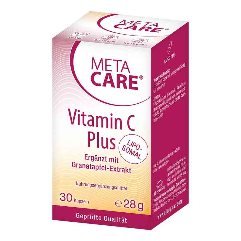 Meta-care Vitamin C Plus Kapseln 30 stk von INSTITUT ALLERGOSAN Deutschland (privat) GmbH PZN 18371872