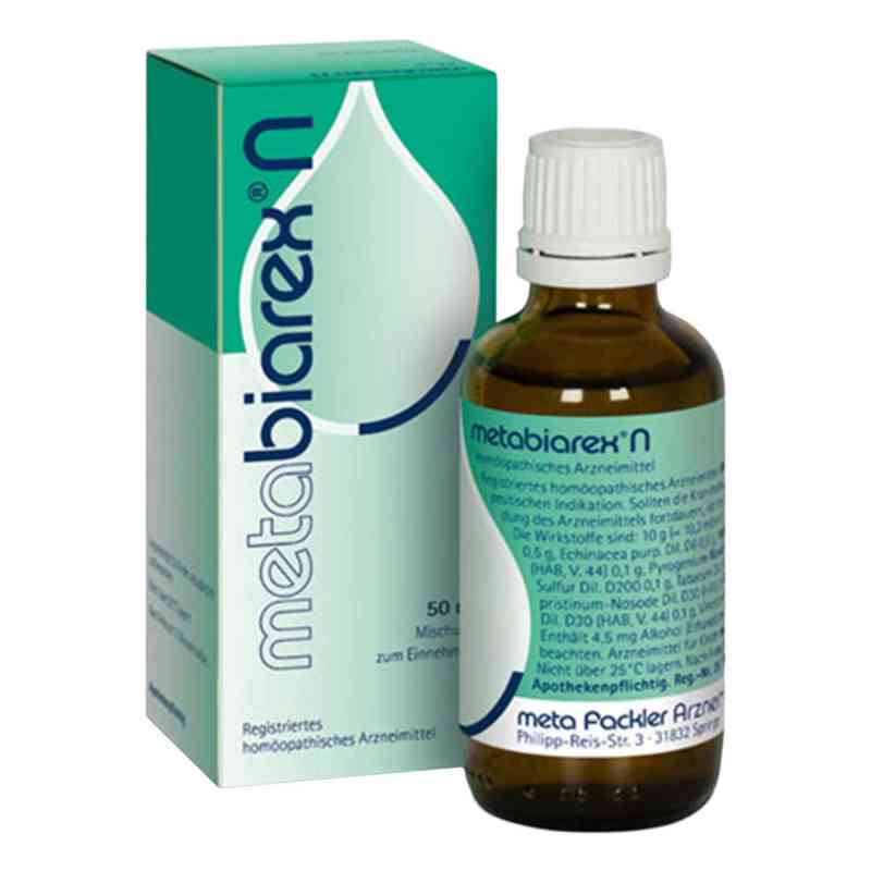 Metabiarex N Tropfen zum Einnehmen 50 ml von meta Fackler Arzneimittel GmbH PZN 06064461