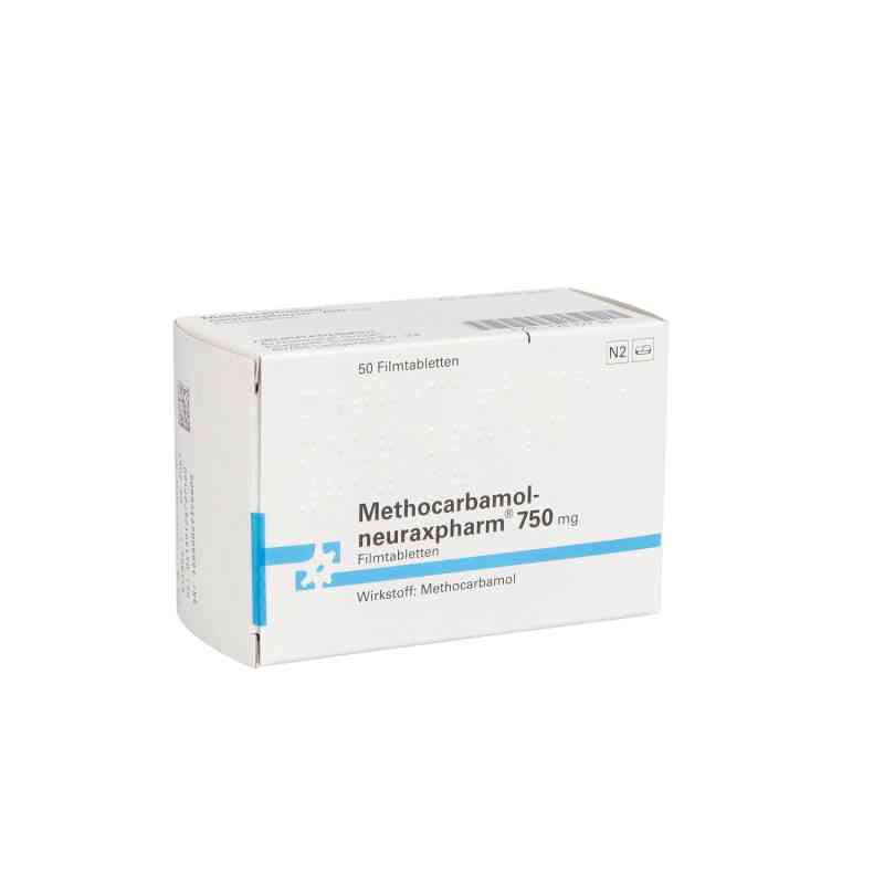 Methocarbamol neuraxpharm 750 mg Filmtabletten 50 stk von neuraxpharm Arzneimittel GmbH PZN 12872716