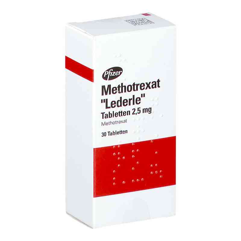 Methotrexat Lederle 2,5 mg Tabletten 30 stk von Pfizer Pharma GmbH PZN 01274099