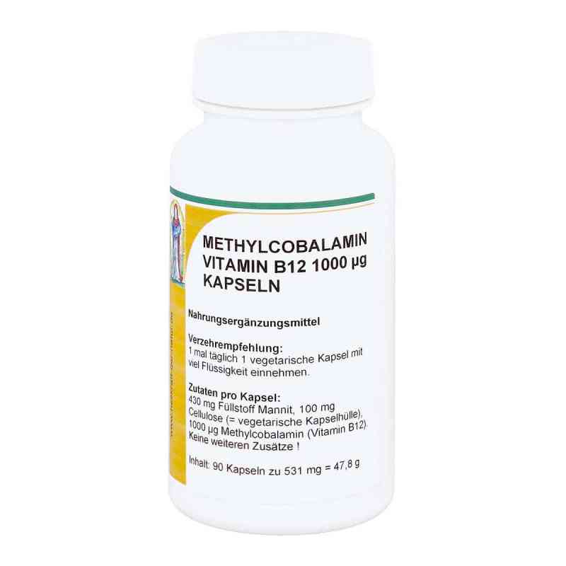 Methylcobalamin 1000 [my]g Vitamin B12 Kapseln 90 stk von Reinhildis-Apotheke PZN 13361403
