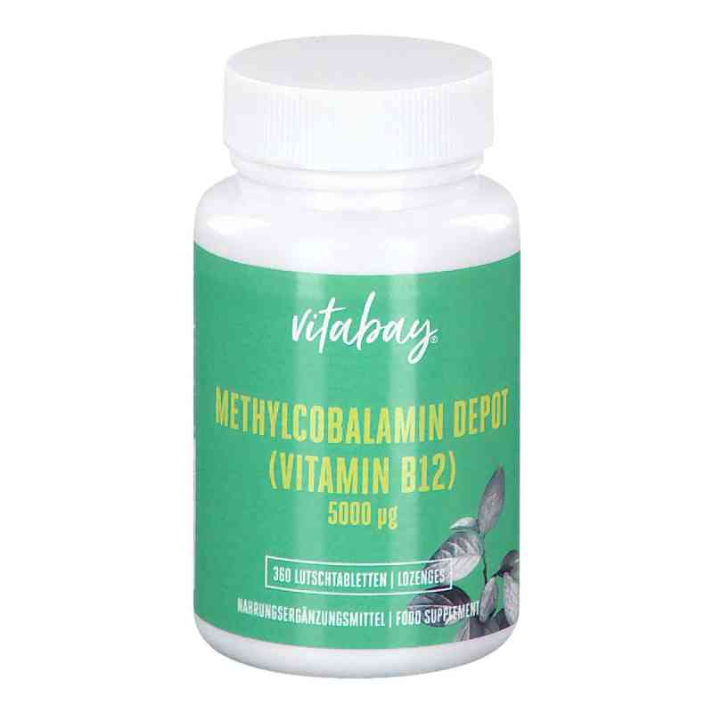 Methylcobalamin B12 Depot 5000 mg vegan Lutschtabletten 360 stk von Vitabay CV PZN 18237464