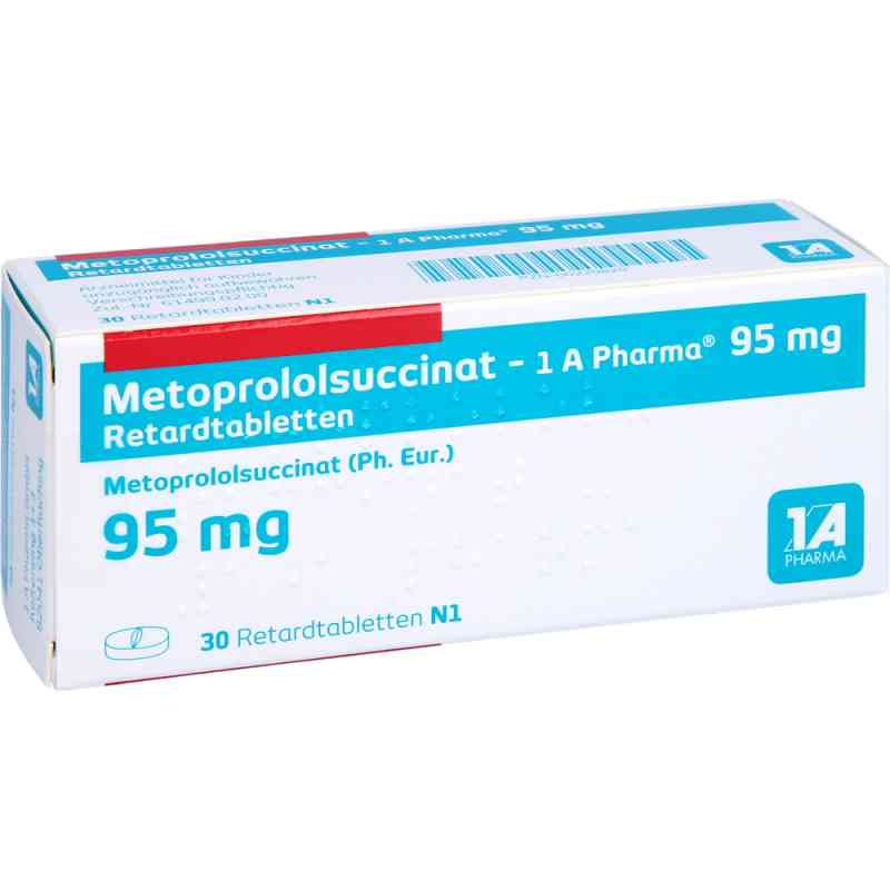 Metoprololsuccinat-1a Phar.95 Retardtabletten 30 stk von 1 A Pharma GmbH PZN 00229820