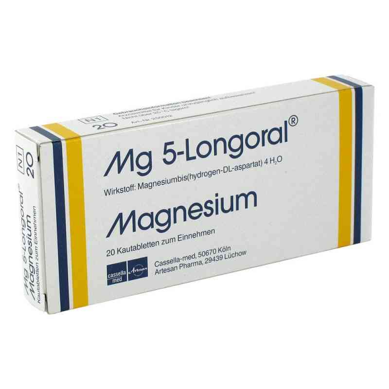 Mg 5 Longoral Kautabletten 20 stk von DROSSAPHARM GmbH PZN 02494905