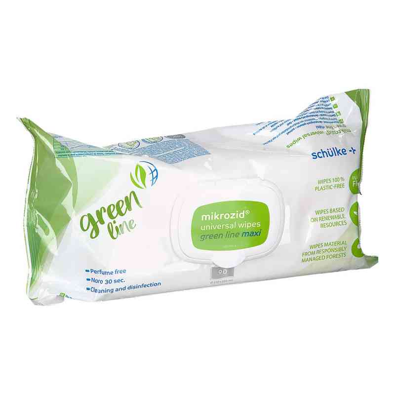 Mikrozid Universal Wipes Green Line Maxi Sp 90 stk von SCHüLKE & MAYR GmbH PZN 18726795