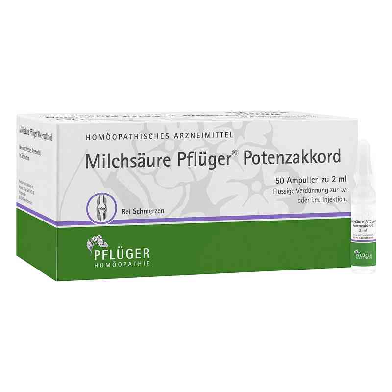 Milchsäure Pflüger Potenzakkord iniecto -lsg.amp. 50 stk von Homöopathisches Laboratorium Alexander Pflüger Gmb PZN 12777231