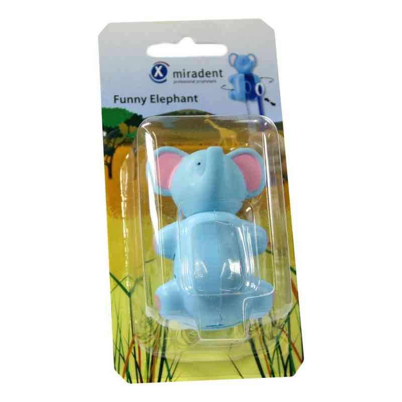 Miradent Kinderzahnbürstenhalter Funny Elefant 1 stk von Hager Pharma GmbH PZN 00241548