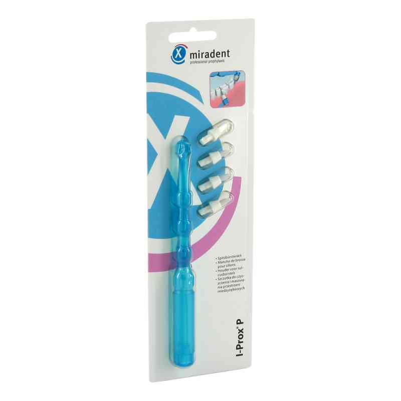 Miradent Spitzbürsten-kit I-prox P blau trans. 1 stk von Hager Pharma GmbH PZN 02172604