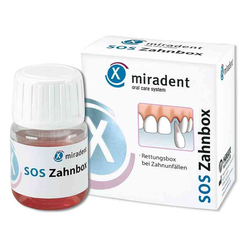 Miradent Zahnrettungsbox Sos Zahnbox 1 stk von Hager Pharma GmbH PZN 07260299