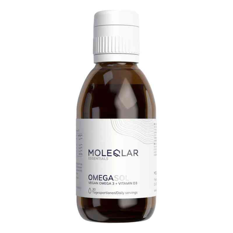 Moleqlar OmegaSol veganes Omega-3+Vitamin D3 Tropfen 150 ml von MoleQlar GmbH PZN 20584291