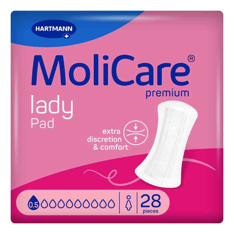 Molicare Premium Lady Pad 0,5 Tropfen 28 stk von PAUL HARTMANN AG PZN 18683548