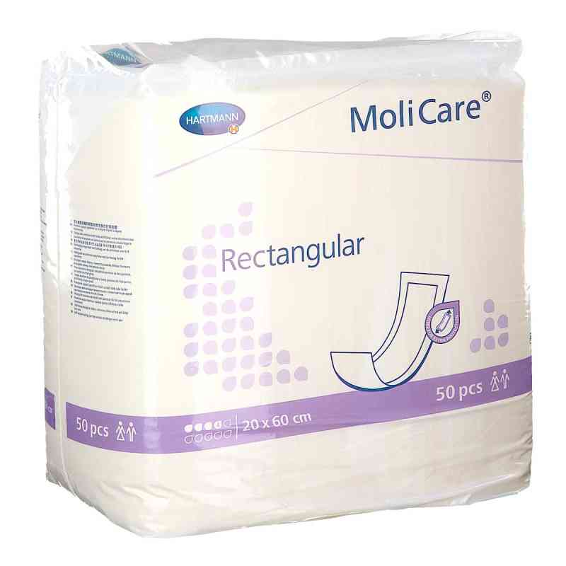 Molicare rectangular 4 Tropfen 20x60 cm 50 stk von PAUL HARTMANN AG PZN 16011307