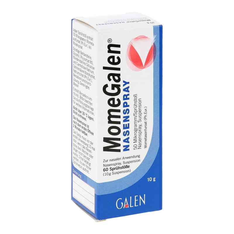 Momegalen 50 [my]g/sprühstoss Nasenspr.60 Sprühst. 10 g von GALENpharma GmbH PZN 10552284