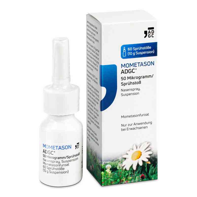 Mometason ADGC 50 µg/Sprühstoß Nasenspray 60 10 g von Zentiva Pharma GmbH PZN 17440275