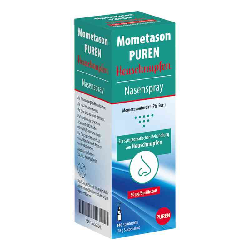 Mometason Puren Heuschnupfenspray 50μg/Sprühst.140 18 g von PUREN Pharma GmbH & Co. KG PZN 17606600