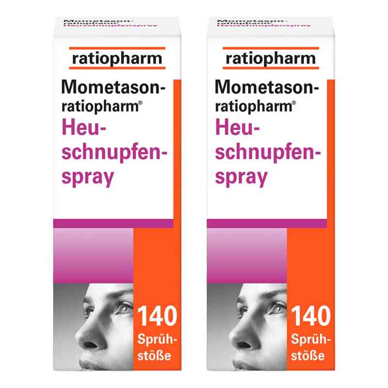 Mometason ratiopharm Heuschnupfenspray 2x18 g von ratiopharm GmbH PZN 08104691