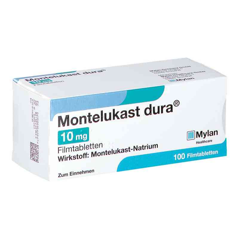 Montelukast dura 10 mg Filmtabletten 100 stk von Viatris Healthcare GmbH PZN 01842847
