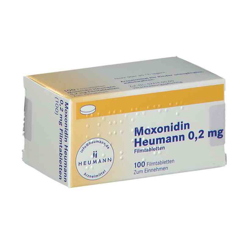 Moxonidin Heumann 0,2 mg Filmtabletten 100 stk von HEUMANN PHARMA GmbH & Co. Generica KG PZN 00238523