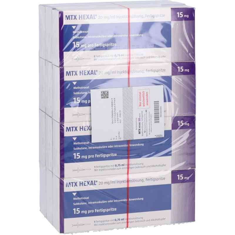 Mtx Hexal 20 mg/ml Fertigspritze 15 mg 12 stk von Hexal AG PZN 08410884