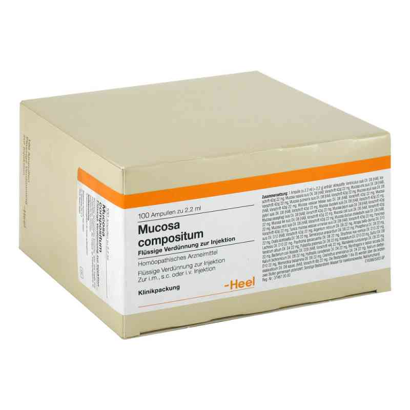 Mucosa Compositum Ampullen 100 stk von Biologische Heilmittel Heel GmbH PZN 04313598