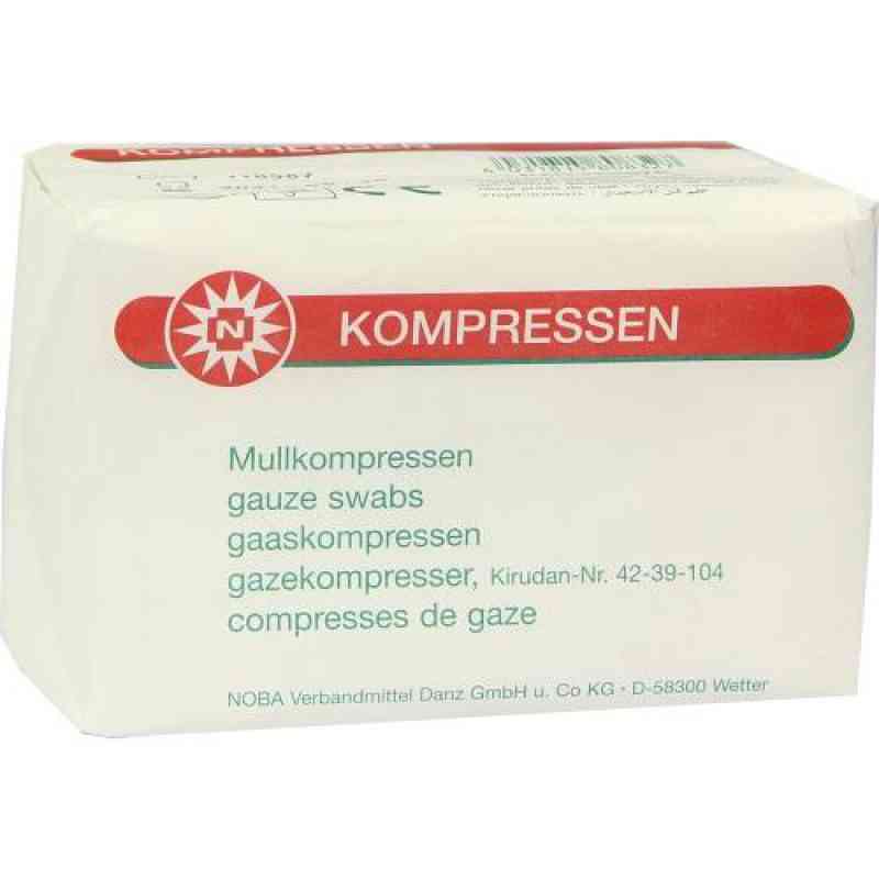 Mullkompressen 7,5x7,5cm 8-fach unsteril 100 stk von NOBAMED Paul Danz AG PZN 07099668