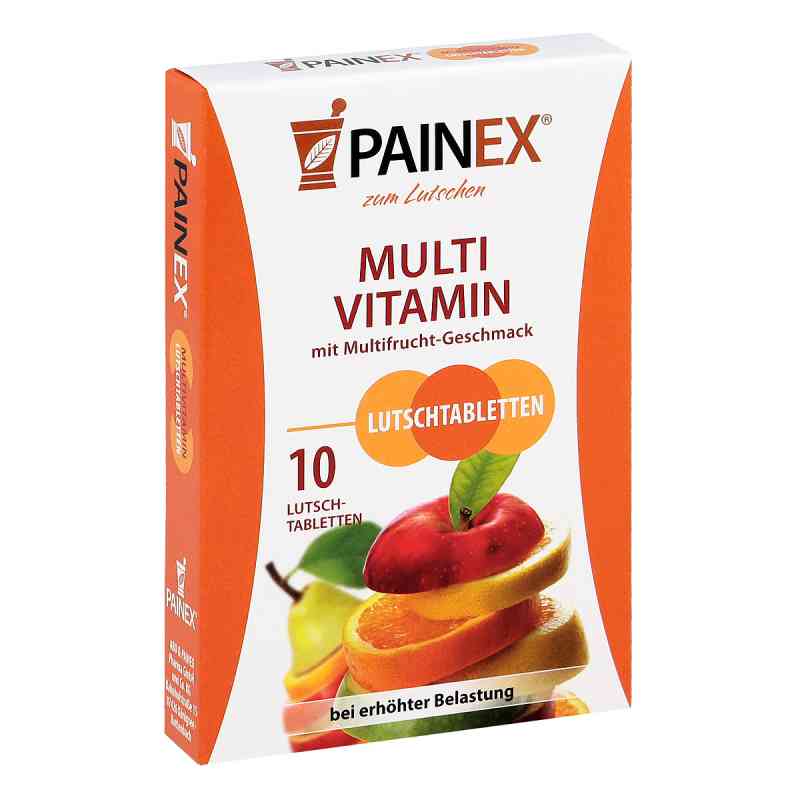 Multivitamin Lutschtabletten Painex 10 stk von Hofmann & Sommer GmbH & Co. KG PZN 10001578