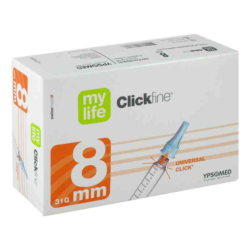 Mylife Clickfine Kanülen 8 mm 100 stk von Medical Technologie and Devices Germany GmbH PZN 05524156