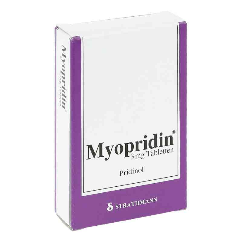 Myopridin 3 mg Tabletten 20 stk von Strathmann GmbH & Co.KG PZN 13988450