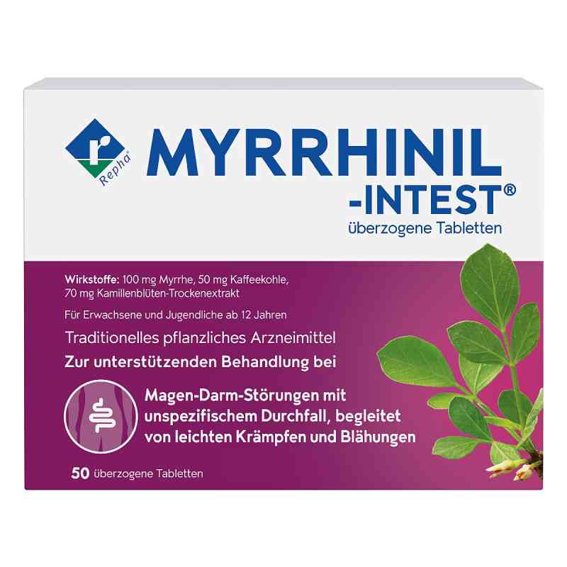 MYRRHINIL-INTEST - Magen-Darm-Störung mit Durchfall 50 stk von REPHA GmbH Biologische Arzneimittel PZN 00697337