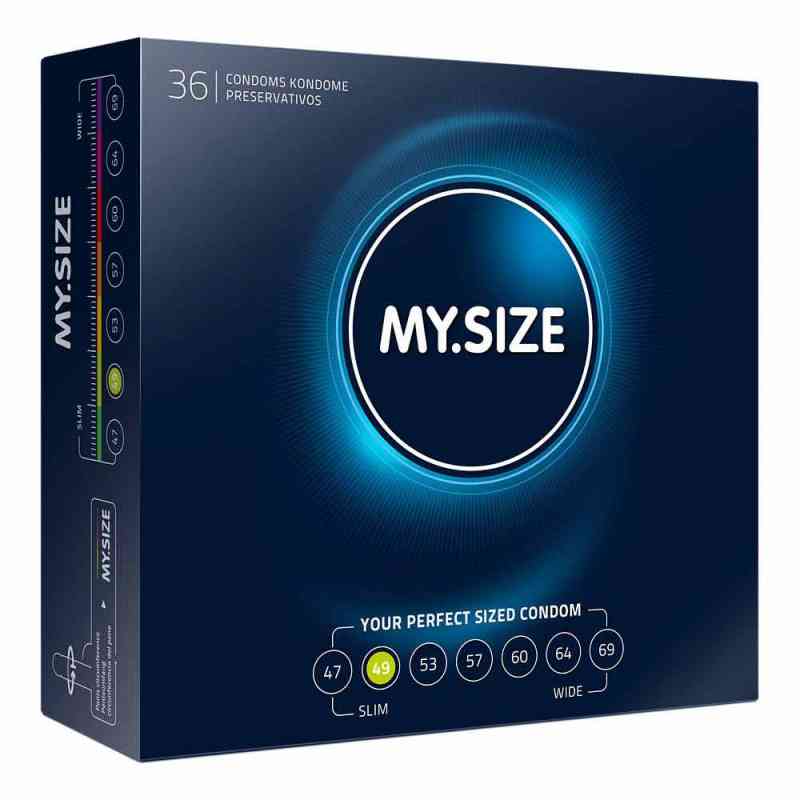 Mysize 49 Kondome 36 stk von IMP GmbH International Medical P PZN 10117157