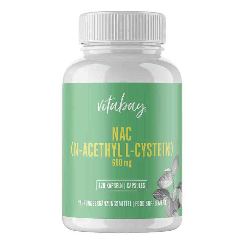 Nac 600 Mg N-Acetyl L-Cystein vegan Kapseln 120 stk von Vitabay CV PZN 18236849
