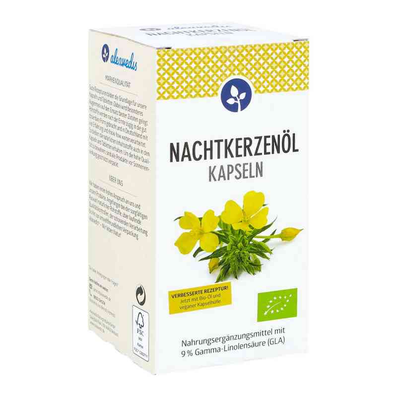 Nachtkerzenöl 500 Mg Kapseln Bio Vegan 120 stk von Aleavedis Naturprodukte GmbH PZN 17524345