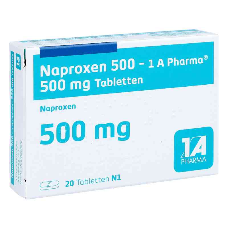 Naproxen 500-1A Pharma 20 stk von 1 A Pharma GmbH PZN 06312605
