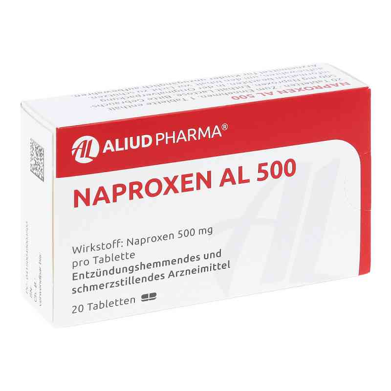 Naproxen Al 500 Tabletten 20 stk von ALIUD Pharma GmbH PZN 04900350